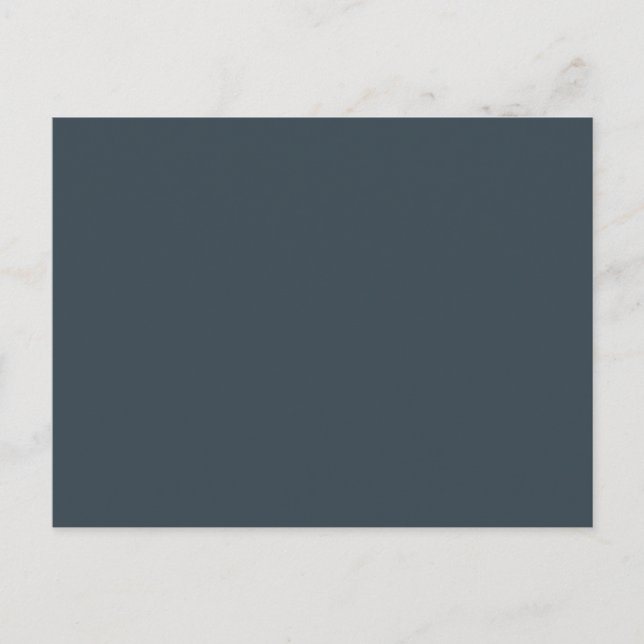 Create Your Own dark grey  Postcard (Front)