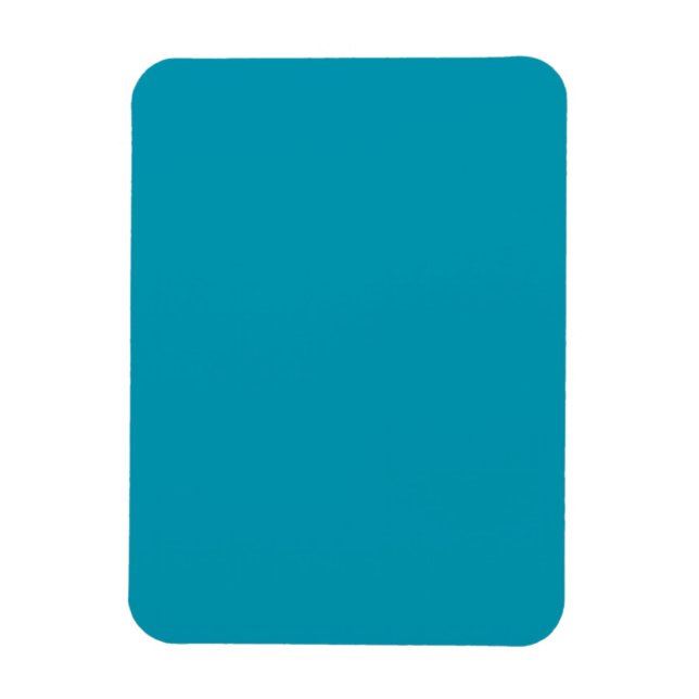 Create Your Own dark turquois Flexible Magnet (Vertical)