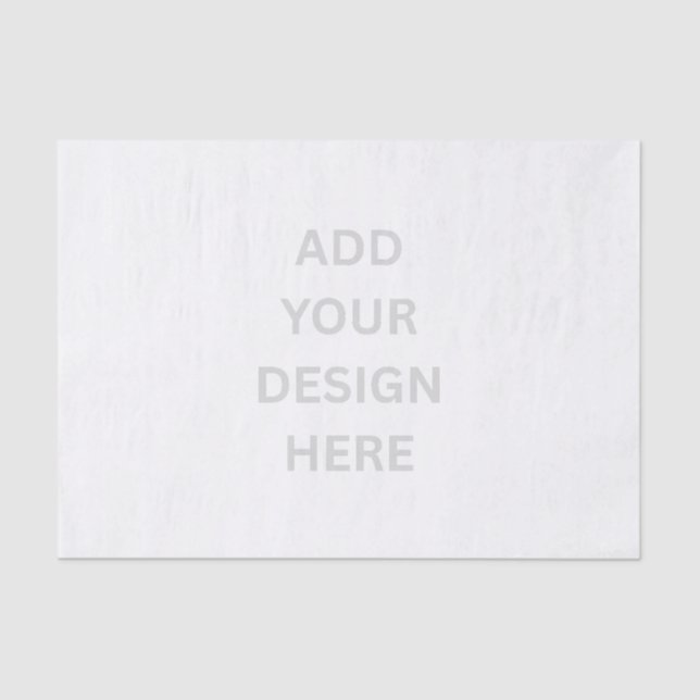 Create Your Own Design 10lb Tissue Paper (Front)