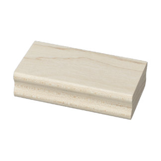 Create Your Own Design 1.5" x 3" Wooden Stamp