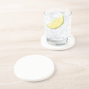 Create Your Own Design 4.25" Diameter Sandstone Coaster
