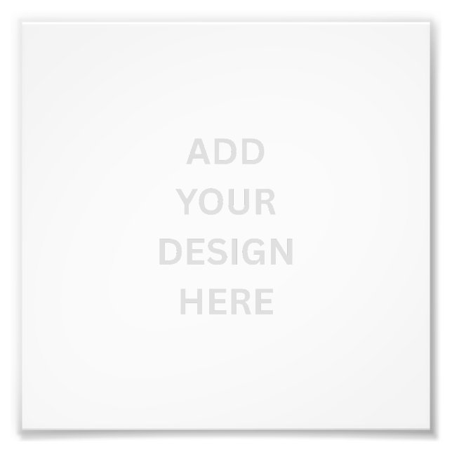 Create Your Own Design 6.82''x6.82'' Photo (Front)