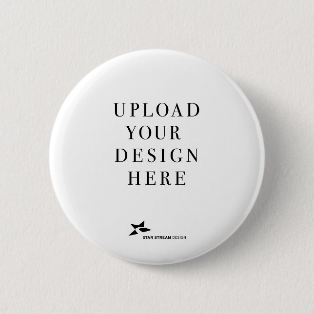 Create Your Own Design 6 Cm Round Badge (Front)