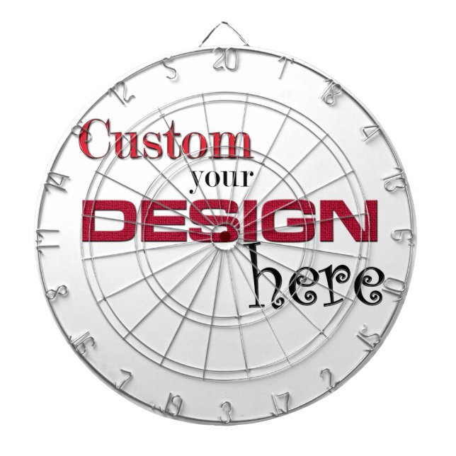create your own design add image customise here dartboard (Front)