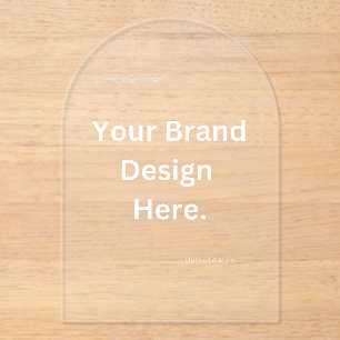 Create Your Own Design and Print Acrylic Invitations