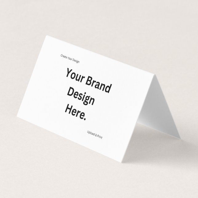 Create Your Own Design and Print Business Card (Front)