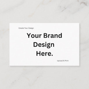 Create Your Own Design and Print Business Card