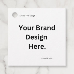 Create Your Own Design and Print Favour Tags