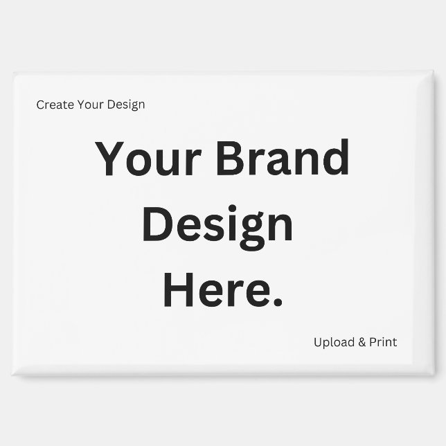 Create Your Own Design and Print Magnet (Front)