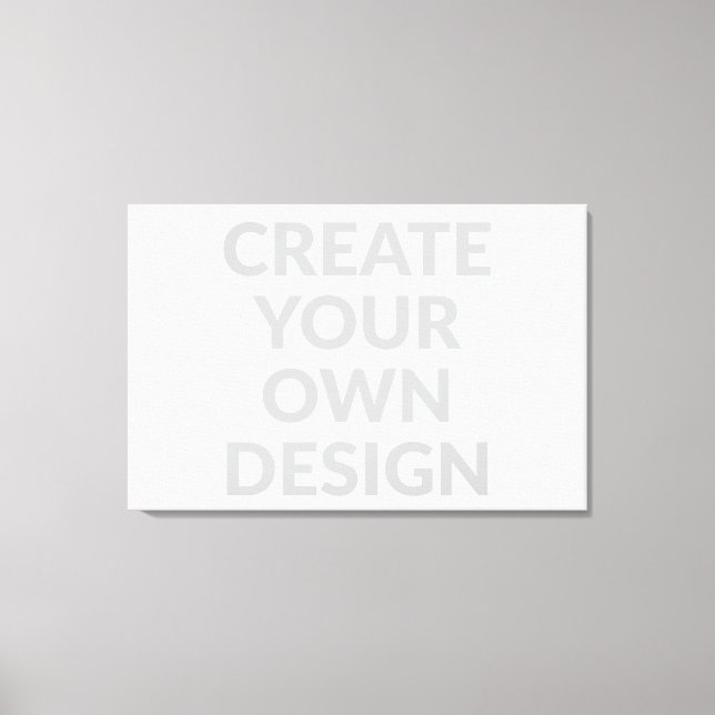Create Your Own Design  Canvas Print (Front)