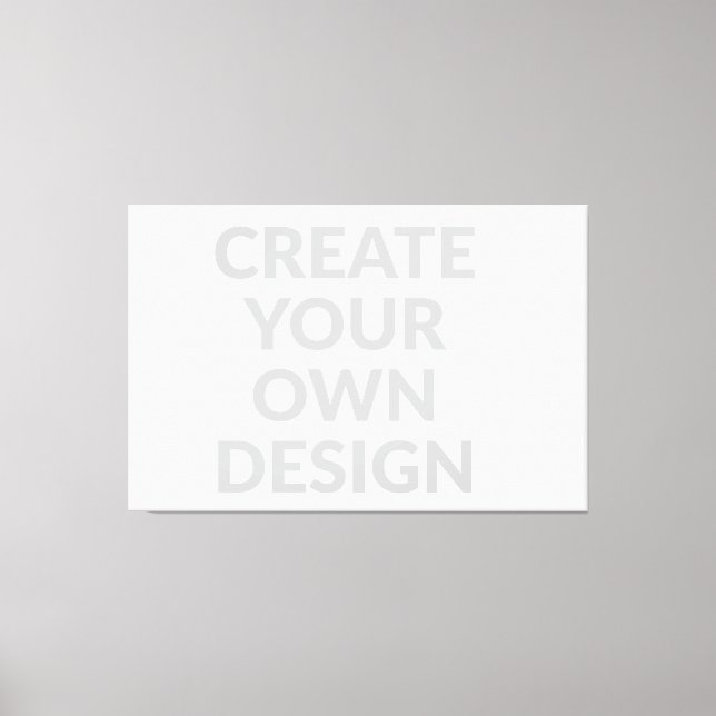 Create Your Own Design  Canvas Print (Front)