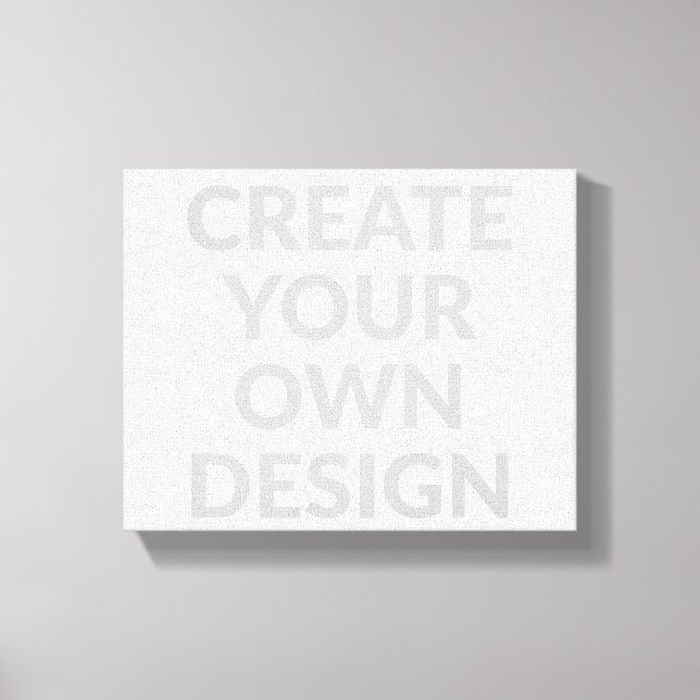 Create Your Own Design  Canvas Print (Front)