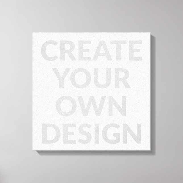 Create Your Own Design  Canvas Print (Front)