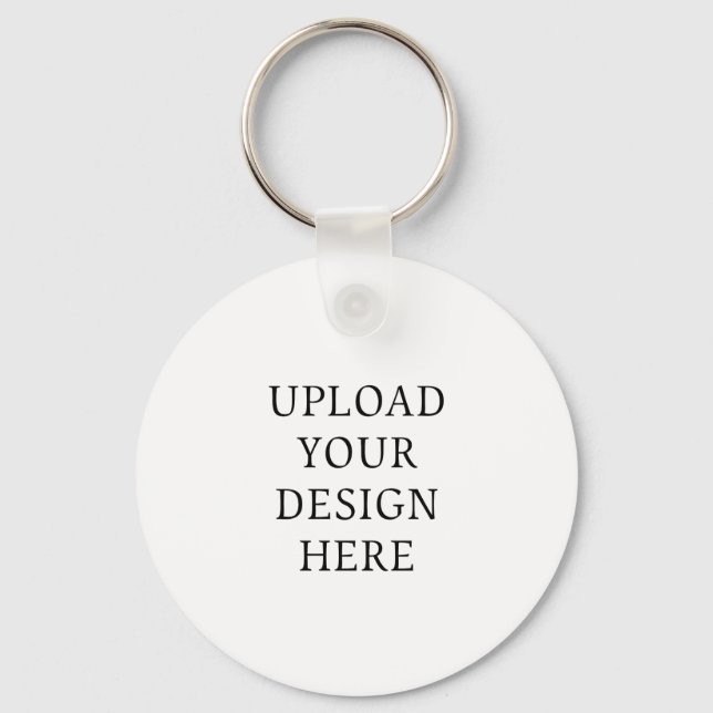 Create Your Own Design Custom  Key Ring (Front)