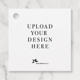 Create Your Own Design Favour Tags