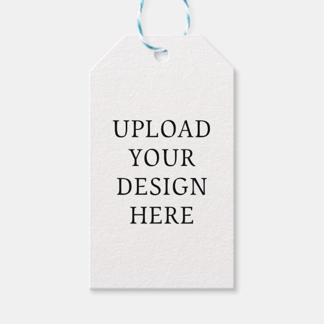Create Your Own Design  Gift Tags (Front)
