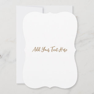 Create Your Own Design -Just Click- Thank You Card