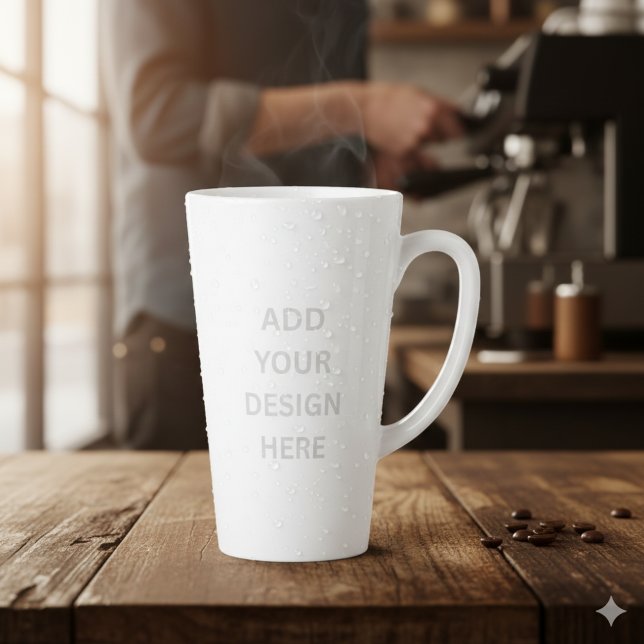 Create Your Own Design Large 17oz Latte Mug (Creator Uploaded)
