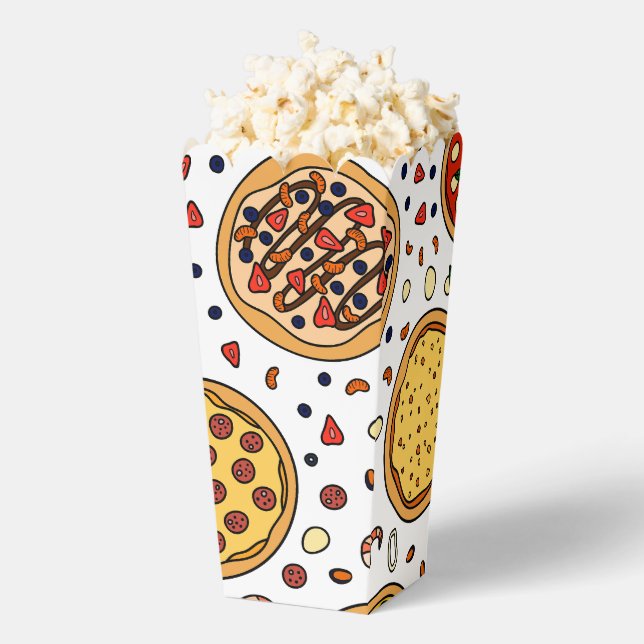Create Your Own Design Large Popcorn Favour Box (Popped)
