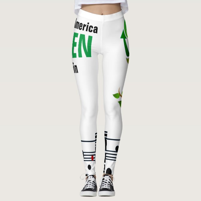 Create your own design Leggings (Front)