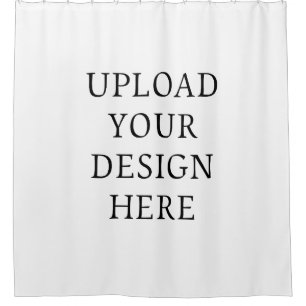 Create Your Own Design Personalised Shower Curtain