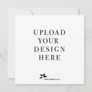 Create Your Own Design Square Invitation