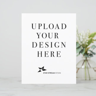 Create Your Own Design Vertical Paper Sheet