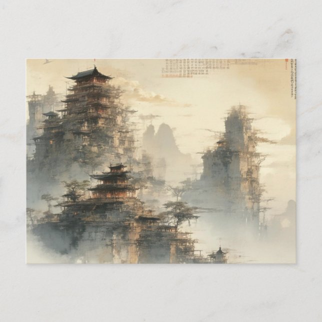 Create Your Own Design Vintage custom picture Postcard (Front)