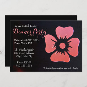 Create Your Own Dinner Party Invitation