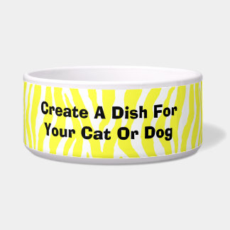 Create Your Own Dish For Your Pet Dog or Cat