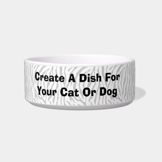 Create Your Own Dish For Your Pet Dog or Cat [D] (Front)