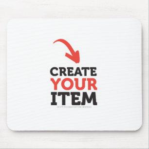 CREATE-YOUR-OWN DIY Custom upload your design Mouse Pad