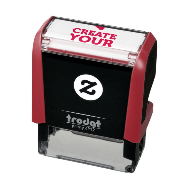 CREATE-YOUR-OWN DIY Custom upload your design Self-inking Stamp (Product)