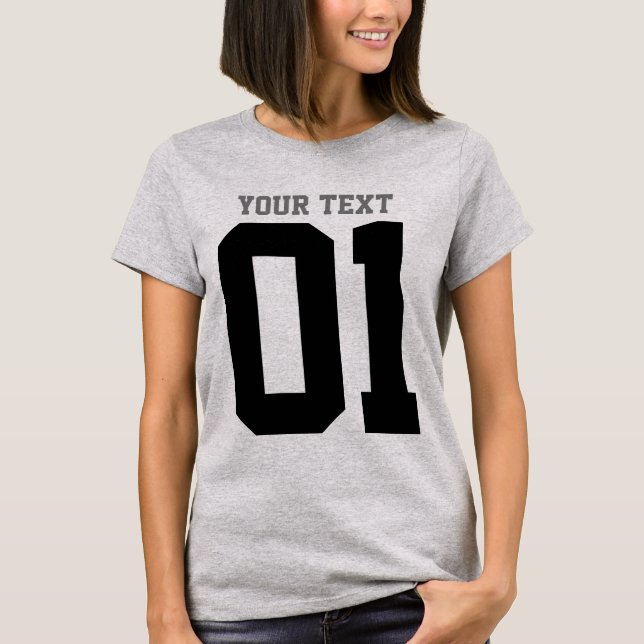 CREATE-YOUR-OWN DIY Custom upload your design T-Shirt (Front)
