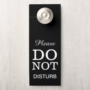 Create Your Own Do Not Disturb Wedding Door Hanger