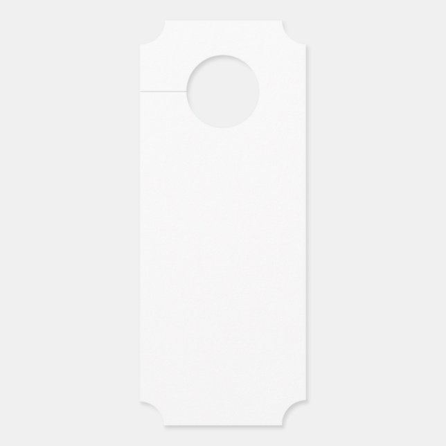 Create Your Own Door Hanger (Front)