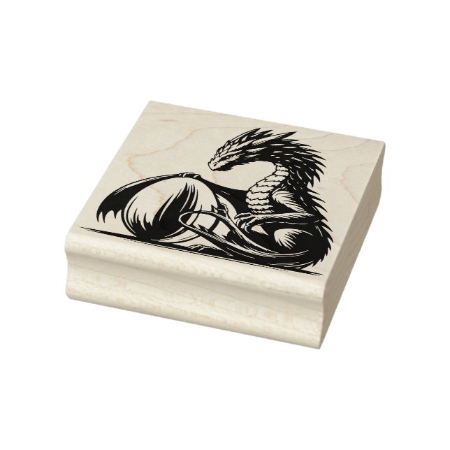 Create Your Own Dragon Matriarch Egg Nest Rubber Stamp (Stamp)