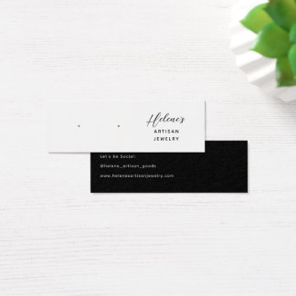Create your own Earrings Jewellery Display Card