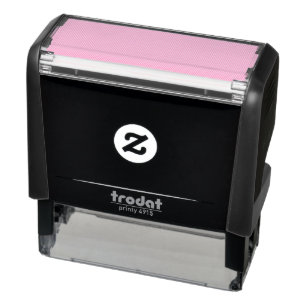 Create Your Own editable dark gray Self-inking Stamp