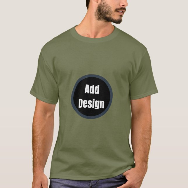Create Your Own editable T-Shirt (Front)