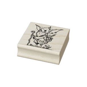 Create Your Own Elder Jerboa Traveller Rubber Stamp