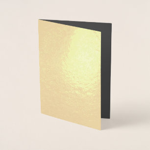 Create Your Own elegant dark gray Foil Card