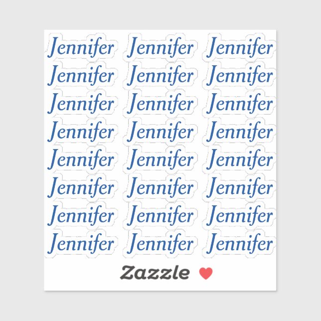 Create Your Own Elegant Personalised Name (Sheet)