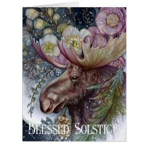 Create Your Own Elegant Winter Solstice Moose