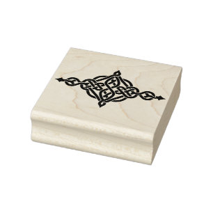 Create Your Own Eliptical Celtic Knot Rubber Stamp