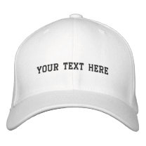 Create Your Own Embroidered Hat