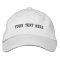 Create Your Own Embroidered Hat