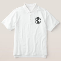 Create Your Own Embroidered Monogram Polo