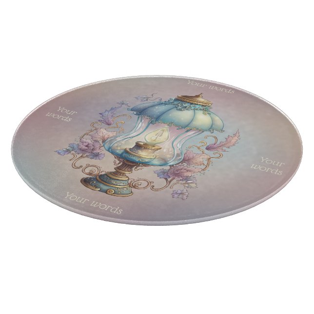 Create Your Own Enchanting Fairy Lamp Cutting Board (Corner)
