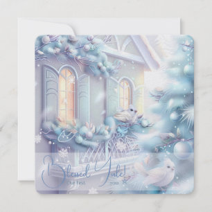 Create Your Own Enchanting New Home First Yule Card